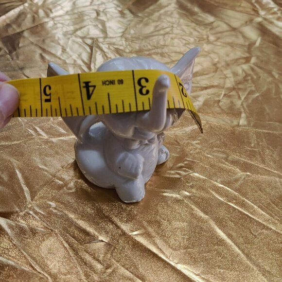 A Childhood Favorite Elephant, Could be Babar or Dumbo? No markings, but so cute - Picture 6 of 8